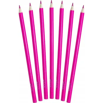 Pastelka Trojúhelníkové Pastelky Shan Pink 12 kusů