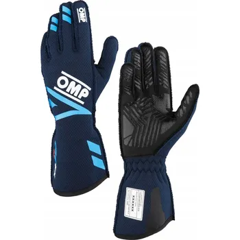 Rukavice Rukavice OMP One Evo FX FIA 8856-2018 modré vel XL