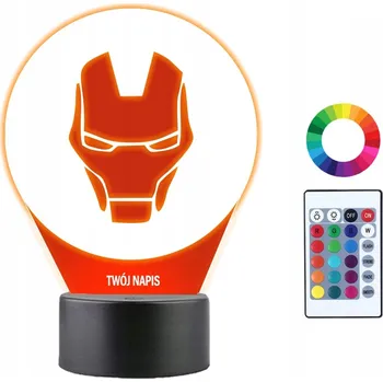 Lampička Plexido vícebarevná Noční lampa