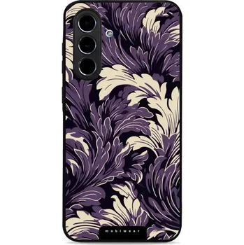 Pouzdro na mobilní telefon Lesklý kryt Mobiwear Glossy - Samsung Galaxy A56 5G - GA46G Fialové rostliny (Prémiové lesklé pouzdro, obal, kryt Mobiwear Glossy na mobil Samsung Galaxy A56 5G - GA46G Fialové rostliny, materiál Plast + TPU silikon - krytí po všech stranách, neošoupateln