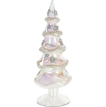 Vánoční dekorace Vánoční figurka STROMEK 10x24 cm