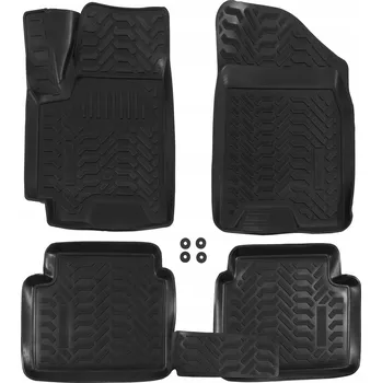 autokoberec Gumové autokoberce J&J Automotive, 4 ks