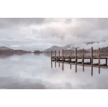 Obraz Plakát Molo u Derwentwater bez rámu 30 x 20 cm