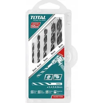 Vrták VRTÁKY DO DŘEVA A PLASTU Sada 5 ks 3 4 5 6 8