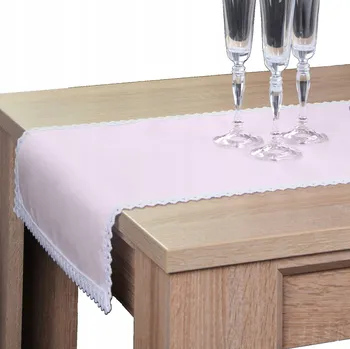 Prostěradlo Běžec na stůl v odstínech růžové 180 x 40 cm