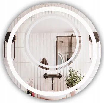 Zrcadlo ZRCADLO KULATÉ LED FI 90cm