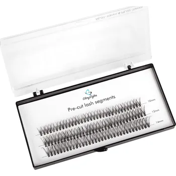Umělé řasy GloryStyles Segmentové řasy DI04 multipack