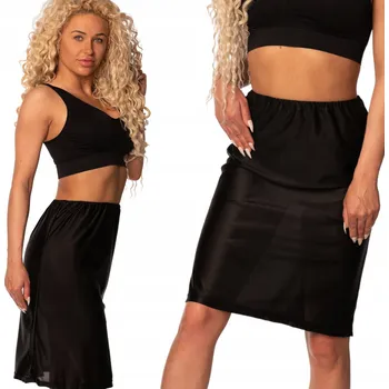 Dámská sukně Markal návlek pod koleno černý velikost L