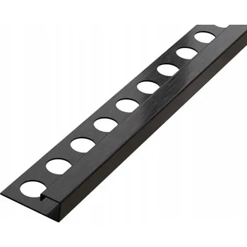 rohová lišta Rohová lišta Szklane Mozaiki černá matná 270 cm 10,5 mm