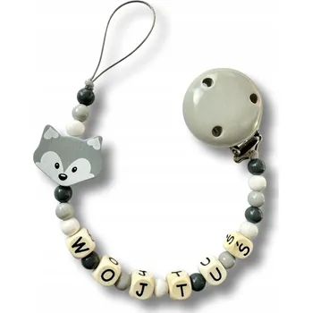 Klip na dudlík Luna, vícebarevný