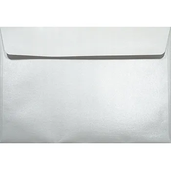 Obálka Perleťové obálky C5 Majestic Marble Wh. bílé 25 Ks