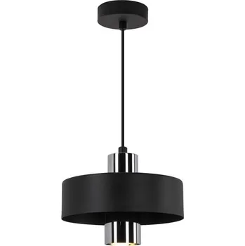 Závěsné svítidlo s kulatým stínidlem KATIA 1A chrom