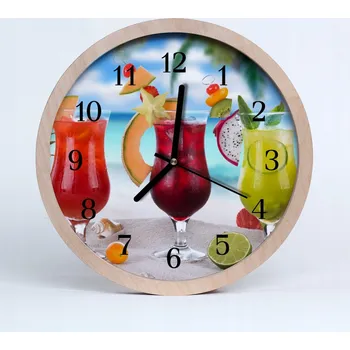 Hodiny Nástěnné hodiny Tulup vícebarevné 20 cm