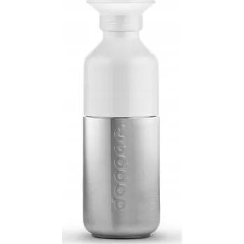 Láhev Láhev na vodu ocelová Dopper 350 ml s hrnkem
