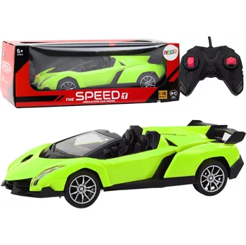 RC model auta Zelené Sportovní Auto na Dálkové Ovládání 1:18