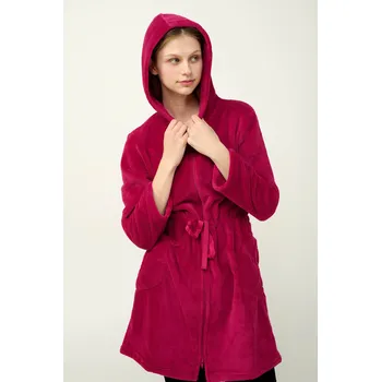 Dámský župan Vamp - Dámský župan na zip 19211 - Vamp fuchsia berry S