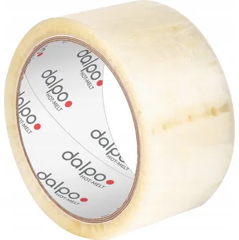 Balicí páska extra silná hot-melt bezbarvá 50 mm x 66 m Dalpo