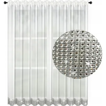 Záclona Klasická voálová záclona 400 cm x 230