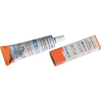 Průmyslové lepidlo Jednosložkové syntetické lepidlo Adeco na PVC v tubě, objem 65 ml