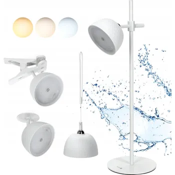 Lampička LED lampička 3,5W FLORENCE s regulací barvy světla BÍLÁ 4v1, USB nabíjení