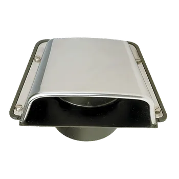 Domácí ventilátor Nerezový pasivní ventilátor Vetus Scirocco pro průměr hadice 75 mm