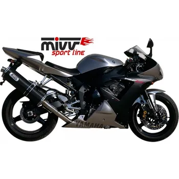 Motodíl Koncovka výfuku MIVV OVAL AY.012.L3 Karbon AY.012.L3