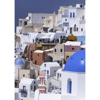 Obraz Plakát Řecko bez rámu 21 x 29,7 cm