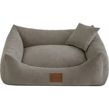 Pelíšek pro psa Leo4dog kotec pro psa šedý 130 cm x 100 cm