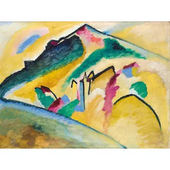 Plakát Plakát, Obraz - Autumn landscape, Wassily Kandinsky