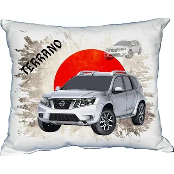 Povlak na polštářek Polštářek s osobním autem Nissan Terrano (Polštářek s osobním autem )