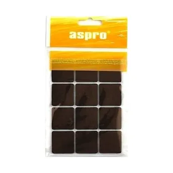 Podložka pod nábytek SAMOLEPICÍ FILCOVÉ PODLOŽKY HNĚDÉ 12 KS