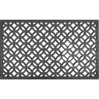 Gumová rohožka, hotová, 40 x 60 cm