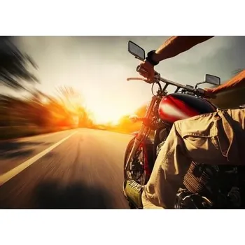 Obraz Cedule Motorka vintage