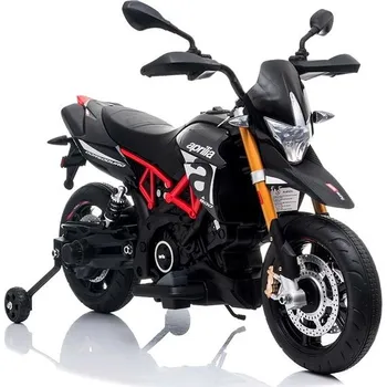 Dětské elektrovozidlo Aprilia Dorsoduro 900, sivé
