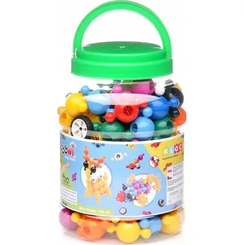 ostatní stavebnice Stavebnice Loowi - Sada Green 125 dílů