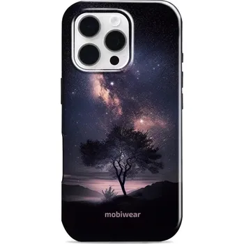 Pouzdro na mobilní telefon Odolný obal Mobiwear Elite Pro - Apple iPhone 16 Pro - E005E Strom s galaxií (Odolné pouzdro, obal kryt Mobiwear Elite Pro - maximální ochrana mobilu, zesílené hrany, přesné výřezy, pohodlné držení, odolná grafika, kvalitní materiály)