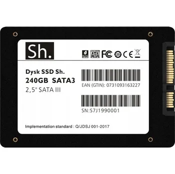 Interní pevný disk SSD disk SH SH-240 240 GB 2,5" SATA III