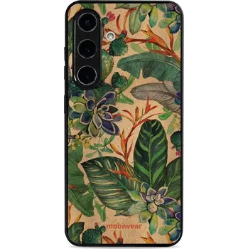 Pouzdro na mobilní telefon Lesklý kryt Mobiwear Glossy - Samsung Galaxy S25 - G036G - Sukulenty (Prémiové lesklé pouzdro, obal, kryt Mobiwear Glossy na mobil Samsung Galaxy S25 - G036G - Sukulenty, materiál Plast + TPU silikon - krytí po všech stranách, neošoupatelný potisk, tenké)