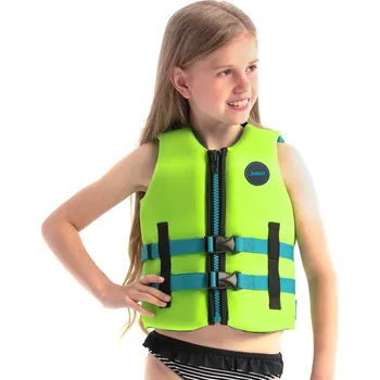 Plovací vesta Dětská neoprenová vesta Jobe Neoprene Life Vest Kids Lime Green Velikost: 176