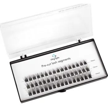 Umělé řasy GloryStyles Segmentové řasy DI09 multipack