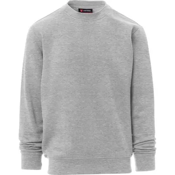 Pánská mikina Payperwear Mikina New Orleans s kulatým výstřihem v melírové variantě Barva: šedá melange, Velikost: 3XL