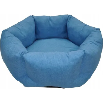 Pelíšek pro psa Pelíšek AXIN šestihranný - tyrkysová melanž