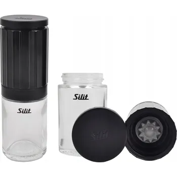 Kuchyňský mlýnek Ruční mlýnek Silit sklo černý