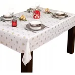 Vánoční ubrus Hvězda 120x180 cm SW13 zlatý