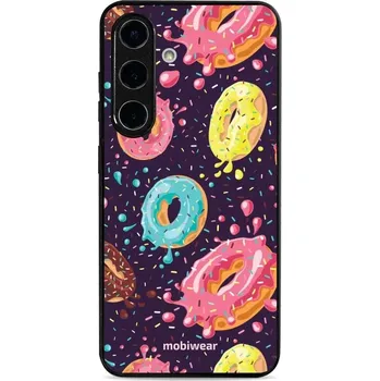Pouzdro na mobilní telefon Lesklý kryt Mobiwear Glossy - Samsung Galaxy S25 - G046G - Donutky (Prémiové lesklé pouzdro, obal, kryt Mobiwear Glossy na mobil Samsung Galaxy S25 - G046G - Donutky, materiál Plast + TPU silikon - krytí po všech stranách, neošoupatelný potisk, tenké)