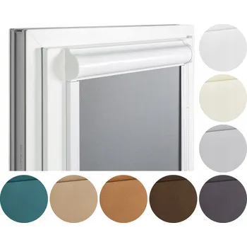 Roleta Polozastiňovací roleta Praskdesign 79 cm x 220 cm