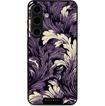 Pouzdro na mobilní telefon Lesklý kryt Mobiwear Glossy - Samsung Galaxy S25 - GA46G Fialové rostliny (Prémiové lesklé pouzdro, obal, kryt Mobiwear Glossy na mobil Samsung Galaxy S25 - GA46G Fialové rostliny, materiál Plast + TPU silikon - krytí po všech stranách, neošoupatelný)