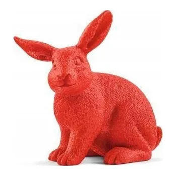 Králík Schleich 72139 červený 6,8x4x6,5 cm