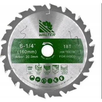Pilový kotouč Pilový kotouč 160x20 Z24 kotouč na dřevo vidiový WALTER dřevo vidia