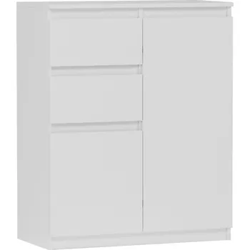 Komoda Komoda Framire 80 x 40 x 98 cm, bílá matná